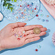 80St&uuml;ck 8 Farben handgefertigte Lampwork-Perlen(LAMP-TA0002-53)-6