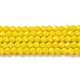 Opaque Solid Color Imitation Jade Glass Beads Strands(GLAA-F029-P4mm-05)-1