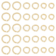 30Pcs 3 Styles 304 Stainless Steel Jump Ring, Open Jump Rings for Chainmaille Weaves, Round Ring, Golden, 12 Gauge, 10~15x2mm, Inner Diameter: 6~11mm, 10pcs/style(STAS-UN0054-61)