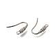 304 Stainless Steel Rhinestone Earring Hooks(STAS-D310-01P-01)-2