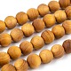 Natural Wood Beads Strand(WOOD-F006-01-8mm)-1