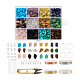 Kits de fabrication de boucles d'oreilles bricolage beadthoven(DIY-BT0001-18)-1