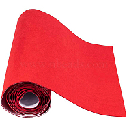 Self-adhesive Felt Fabric, DIY Crafts, Red, 40x0.1cm, about 2m/roll(DIY-WH0146-04A)