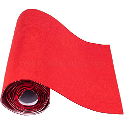 Self-adhesive Felt Fabric, DIY Crafts, Red, 40x0.1cm, about 2m/roll(DIY-WH0146-04A)