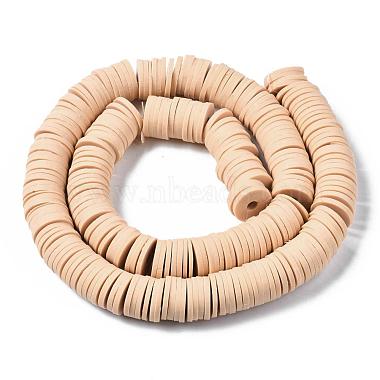 Flat Round Handmade Polymer Clay Beads(CLAY-R067-12mm-53)-3