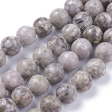 Natural Maifanite/Maifan Stone Beads Strands(X-G-F353-4mm)-4