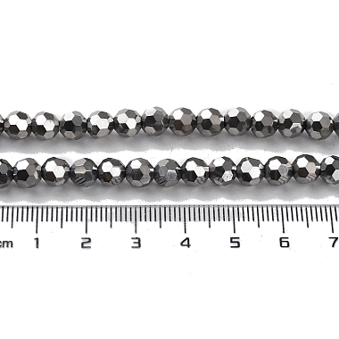 Faceted(32 Facets) Electroplate Glass Bead Strands(X-EGLA-R042-6mm-06)-3