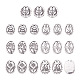 Fashewelry 70 pièces 7 connecteurs de liens en alliage de style tibétain(TIBE-FW0001-02)-1