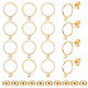 30Pcs Brass Stud Earring Findings(KK-HS0001-73B)-1