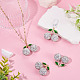 2Pcs Alloy Cherry Charms(FIND-TA0009-30E)-6
