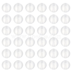 1 Strand Natural Selenite Beads Strands, Round, 8mm, Hole: 0.9mm, about 49pcs/strand, 15.67 inch(39.8cm)(G-CA0001-78C)
