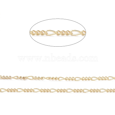 chaînes en laiton figaro(CHC-M023-24G)-3