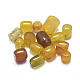 Perles d'agate jaune naturelle(G-L533-51)-1