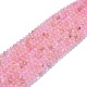 Natural Rose Quartz Beads Strands(X-G-F591-04-6mm)-1