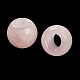 Natural Rose Quartz European Beads(G-R488-01G)-4