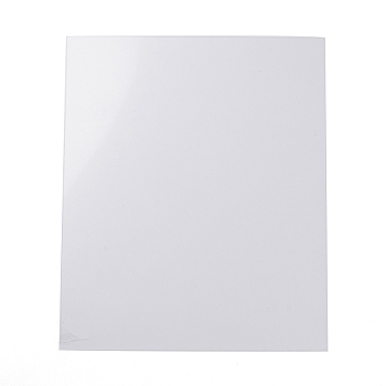 (Defective Closeout Sale: Scratch Mark) Transparent Acrylic for Picture Frame, Rectangle, Clear, 304x253x0.6mm