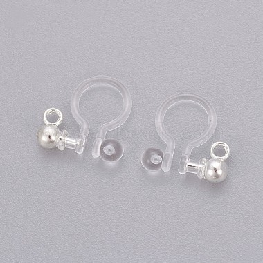Silver Resin Earring Components