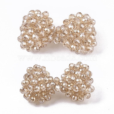 32mm Peru Bowknot Acrylic Beads