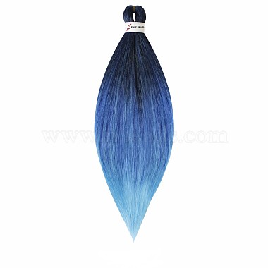 LightSkyBlue Low Temperature Fiber Hair Extensions