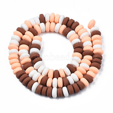 Handmade Polymer Clay Beads Strands(CLAY-N008-008S)-7