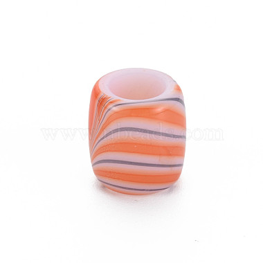 Perles européennes en acrylique opaque(MACR-S308-03)-2