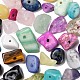 270g 18 estilos de piedras preciosas naturales y sintéticas y perlas de chip de concha(G-FS0001-25)-3