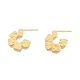 Rack Plating Brass Flower Stud Earrings(EJEW-G322-09MG)-1