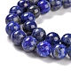 Natural Lapis Lazuli Beads Strands(G-S333-8mm-013)-2