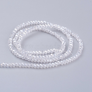 perles en verre plaquent brins(EGLA-R048-2mm-01)-2