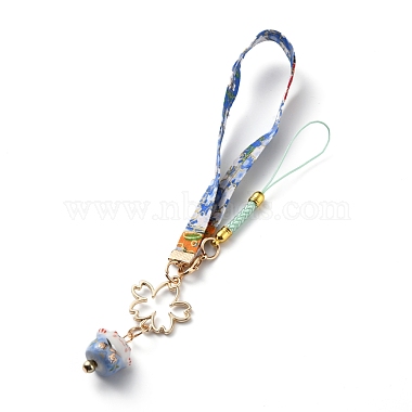 Brass Pendant Keychains(HJEW-WH0039-15A)-1