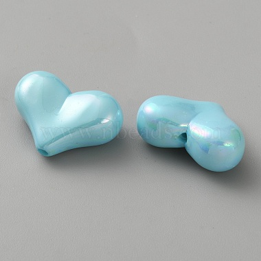 電気メッキ不透明アクリルビーズ(MACR-WH0010-38B)-2