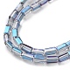 Electroplate Transparent  Glass Beads Strands(EGLA-H106-01A-HR02)-3