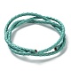 Braided Leather Cord(VL3mm-22)-1