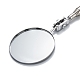 Olycraft 3 Pcs 3 Styles Rectangular Telescoping Inspection Mirror(AJEW-OC0002-13)-3