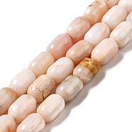 Natural Pink Opal Beads Strands, Column, 9x6mm, Hole: 0.9~1mm, about 20~21pcs/strand, 7.09~7.48 inch(18~19cm)(G-G980-21)