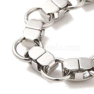 304 collares de acero inoxidable hechos a mano(NJEW-Q333-04P)-4
