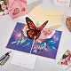 3Tarjeta de felicitación de papel desplegable con forma de mariposa(AJEW-WH0038-31)-4