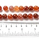 Naturbrand Knistern Achat Perlen Stränge(G-G212-10mm-10)-2