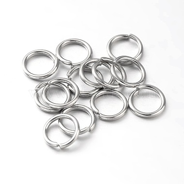 Platinum Ring Brass Open Jump Rings