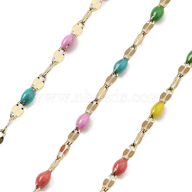 Colorful Stainless Steel Dapped Chains Chain