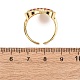 Brass Micro Pave Cubic Zirconia Cuff Open Rings(RJEW-F204-07B-G)-5