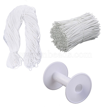 White Elastic Fibre Thread & Cord