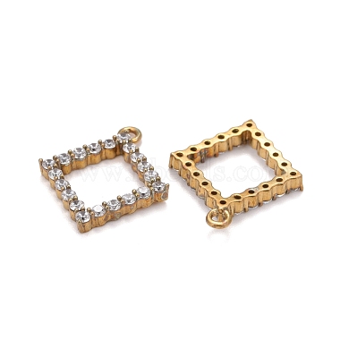 Brass Micro Pave Cubic Zirconia Charms(ZIRC-Q014-018C-NF)-3