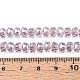 電気メッキ透明ガラスビーズストランド(EGLA-N022-05B-C05)-4