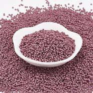 TOHO Japanese Seed Beads, Round, 11/0, (52) Opaque Lavender, 2x1.5mm, Hole: 0.5mm, about 42000pcs/pound(SEED-F002-2mm-52)