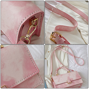 DIY Imitation Leather Sew on Women's Marble Pattern Handbag Making Kits(DIY-WH0320-18A)-4
