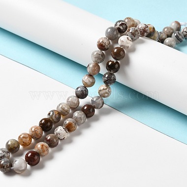 Natural Mexican Agate Beads Strands(G-E578-02A)-4