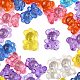 50Pcs Transparent Acrylic Pendants(TACR-FP0001-08)-3