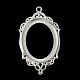 Zinc Alloy Pendant Cabochon Settings(FIND-WH050-70S)-1