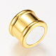 Brass Magnetic Clasps with Glue-in Ends(X-KK-R052-22G)-2